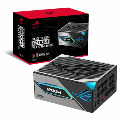 Fuentes de poder ASUS 90YE00V2-B0AA00 ASUS - Power supply - ROG-THOR-1200P3-GAMING