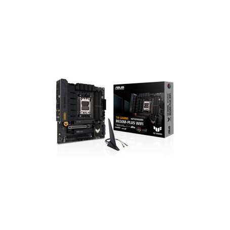 Placas Madre ASUS 90MB1BF0-M0AAY0 Placa Madre ASUS TUF GAMING B650M-PLUS WIFI Socket AMD AM5 DDR5 WiFi 6 Micro ATX