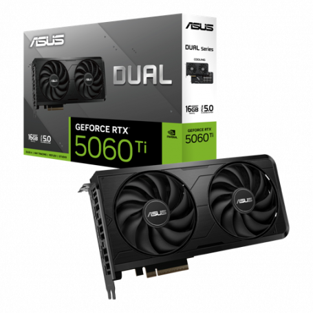 Tarjetas de Video ASUS 90YV0NQ0-M0AA00 ASUS - PCI Express 5.0 - NVIDIA - NVIDIA GeForce RTX 5060 Ti