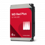 Discos Duros Western Digital WD60EFPX WD Red Plus WD60EFPX - Disco duro - 6 TB - interno - 3.5" - SATA 6Gb/s - 5400 rpm - búf...
