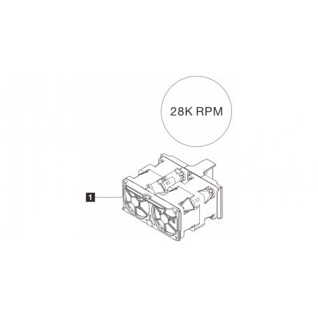 Accesorio Servidores Lenovo 4H47A96817 Lenovo SR630 - Fan Option Kit - 4H47A96817
