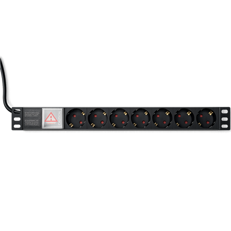 PDU / Enchufes IP Otras Marcas RG8CH-2 RG8CH-2 PDU 8 ENCHUFES RACK INTERRUPTOR PILOTO 220-250V (3680w) MAX 16A