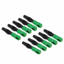 Conector Fibra Optica Fibra CFCAR-H CFCAR-H SC/APC Ho Pivote-Verde SM 10-unid Conectores Rapidos MonoModo G657A SX