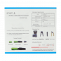 Conector Fibra Optica Fibra CFCAR-H CFCAR-H SC/APC Ho Pivote-Verde SM 10-unid Conectores Rapidos MonoModo G657A SX