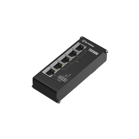 Industrial poe Teltonika TSF000 Teltonika TSF000 Switch Ethernet Industrial PoE+ 5 Puertos Low Profile