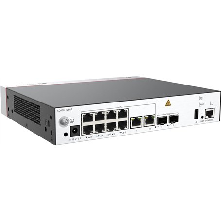 Wi-FI 6/7 HUAWEI AC650-128AP AC650-128AP Controlador WAC Huawei para 128 AP cuenta con 10 puertos 10/100/1000BASE-T y 2 puert...
