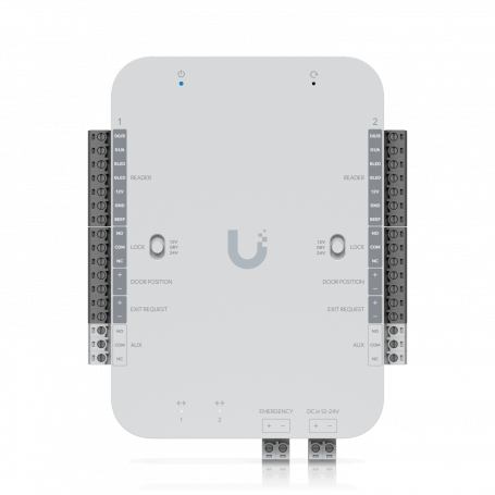 Accesorios C. acceso UBIQUITI UA-HUB-RS UA-HUB-RS UBIQUITI Control 2-Puerta Wiegand 12/24V-Out 2-100 Riel-Din req-12/24v