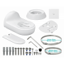 Cámaras IP Domo / PTZ UBIQUITI PTZ-PRECISION-W PTZ-PRECISION-W UBIQUITI Blanco PTZ Z-31x 4K IR100m IP66 microSD 1-1000 req-Po...
