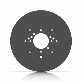 Accesorios CCTV UBIQUITI UACC-GB-B UACC-GB-B UI Negro Placa de Montaje Para Camaras Ubiquiti