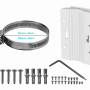 Caja Gabinete Plastico UBIQUITI FLEX-UTILITY-PRO FLEX-UTILITY-PRO UBIQUITI Caja Exterior Para Modelos USW-FLEX y USW-ULTRA