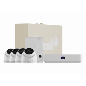 Grabador DVR / NVR UBIQUITI UNVR-INSTANT-KIT UNVR-INSTANT-KIT UBIQUITI Kit UNVR-INSTANT + 4-UVC-G5-TURRET-ULTRA inc-Disco-1TB