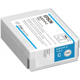 Tintas y Toner Epson C13T52L220 Epson SJIC41P-C - Cián - original - blíster con alarmas de RF/acústica - cartucho de tinta - ...