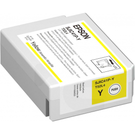 Tintas y Toner Epson C13T52L420 Epson SJIC41P-Y - Amarillo - original - blíster con alarmas de RF/acústica - cartucho de tint...