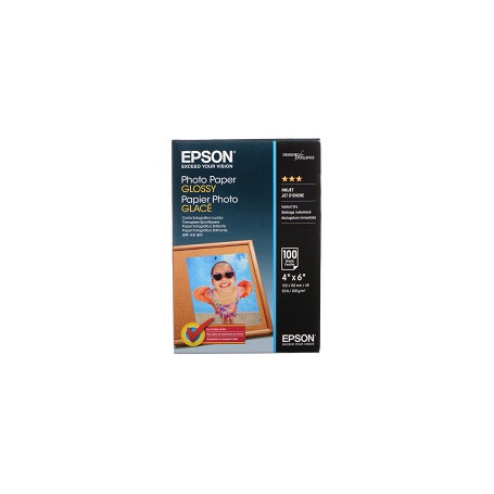 Impresora Tinta Epson S042038 Epson - Brillante - blanco brillante - 101.6 x 152.4 mm - 196 g/m² - 100 hoja(s) papel fotográf...