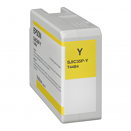 Tintas y Toner Epson C13T44B420 Epson SJIC35P-Y - Amarillo - original - cartucho de tinta - para ColorWorks CW-C6000A, CW-C60...