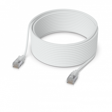 Cable Cat6A UBIQUITI WEPA-15 WEPA-15 UI 15mt Cable Etherlighting Blanco Cat6a UACC-CABLE-PATCH-EL-C6A-15M-W