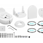 Cámaras IP Domo / PTZ UBIQUITI UVC-AI-PTZ-W UVC-AI-PTZ-W UBIQUITI Blanco PTZ Z-22x 4K IR100m IP66 microSD 1-1000 req-PoE++ 51W