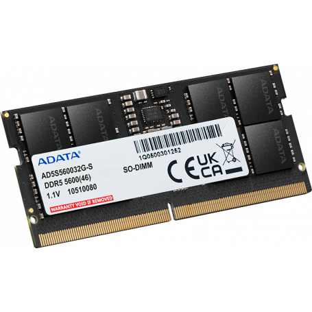 Memoria RAM ADATA AD5S56008G-S RAM ADATA PREMIER SODIMM DDR5 8GB 5600M