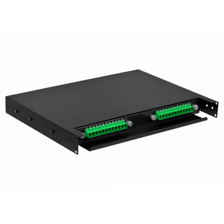 Cabecera rack OTRAS MARCAS CFR24-SC-D CFR24-SC-D Deslizable 24-SC Cabecera Fibra 1U Incluye Coplas-pigtail