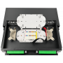 Cabecera rack OTRAS MARCAS CFR24-SC-D CFR24-SC-D Deslizable 24-SC Cabecera Fibra 1U Incluye Coplas-pigtail