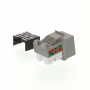 Conectores NEXXT PCGKJC6TYRJGR Nexxt Solutions Infrastructure - Keystone Jack - Category 6 - Cat6 Unshd KJ Grey