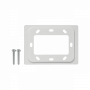 Keystone y Accesorios UBIQUITI UFP2W UFP2W UI 1-unidad Blanco 2-Keystone Horizontal Faceplate Pintable 118x88mm