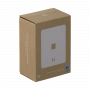 Keystone y Accesorios UBIQUITI UFP1H UFP1H UI 1-unidad Blanco 1-Keystone Vertical Faceplate Pintable 118x88mm