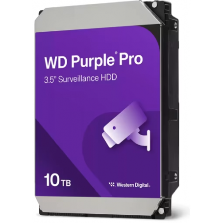 Western Digital WD Purple - Hard drive - Internal hard drive - 10 TB - 3.5" - 7200 rpm