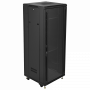 Rack Cerrado 18 a 45U  RK32-6LD RK32-6LD LINKMADE Desarmado 32U Vidrio 600mm 60cm-Fondo Ventilador PDU Rack