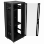 Rack Cerrado 18 a 45U  RK32-6LD RK32-6LD LINKMADE Desarmado 32U Vidrio 600mm 60cm-Fondo Ventilador PDU Rack