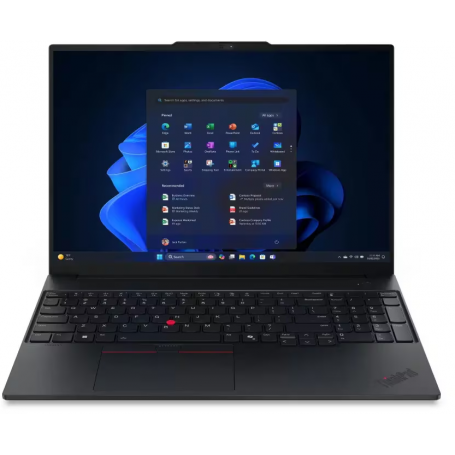 Lenovo ThinkPad E16 - Notebook - 15.6" - 1980 x 1080 LCD - Intel Core Ultra 5 U5-225U / 2.5 GHz - 16 GB - DDR5 SDRAM - 512 GB SS