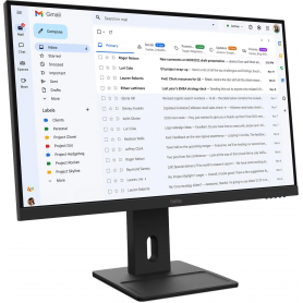 Lenovo ThinkVision - LCD monitor - 27" - 1920 x 1080 - IPS - HDMI / DisplayPort / VGA - Black