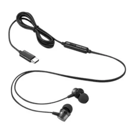 Lenovo - Headphones with microphone - Para Computer / Para Cellular phone / Para Game console / Para Home audio / Para Phone / P