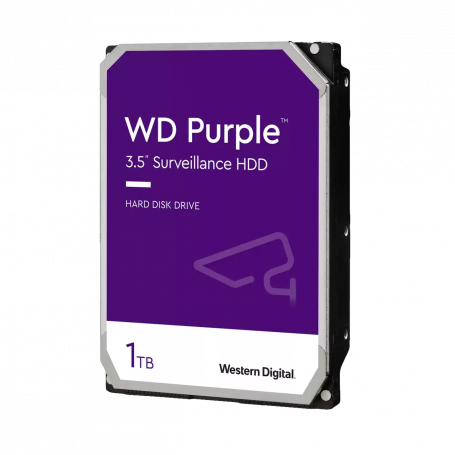 WD Purple WD11PURZ - Disco duro - 1 TB - interno - 3.5" - SATA 6Gb/s - búfer: 64 MB