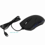 Mouse Type-C Cableado-135cm Negro Raton Clic-Silencioso