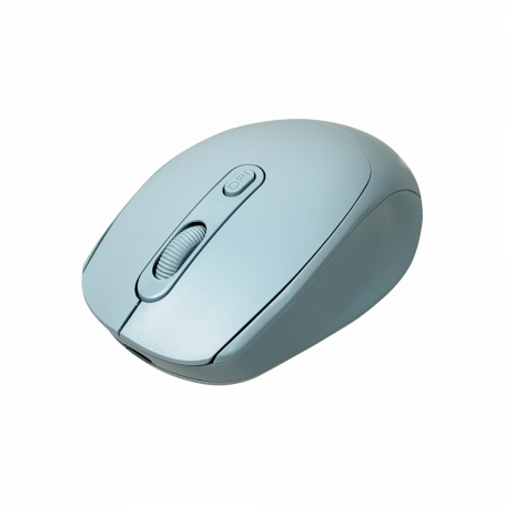 Mouse Celeste USB Inalmbrico 2,4GHz Bateria interna recargable inc/USB