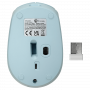 Mouse Celeste USB Inalmbrico 2,4GHz Bateria interna recargable inc/USB
