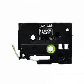BROTHER 18mm Stencil Cinta 3mt p/PT-E300VP/D600/E550