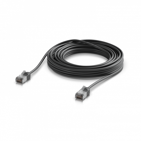 Patch Cord  NOPA-8 NOPA-8 UBIQUITI 8mt Negro Cat6A F/UTP Cable Exterior TPE 10GbE