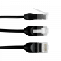 Patch Cord  NOPA-8 NOPA-8 UBIQUITI 8mt Negro Cat6A F/UTP Cable Exterior TPE 10GbE