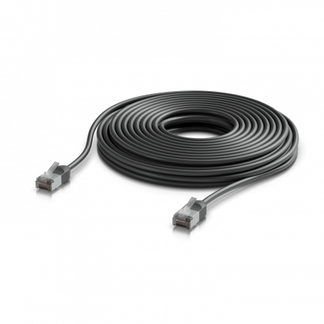 Patch Cord  NOPA-12 NOPA-12 UBIQUITI 12mt Negro Cat6A F/UTP Cable Exterior TPE 10GbE