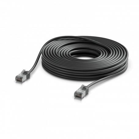 Patch Cord  NOPA-15 NOPA-15 UBIQUITI 15mt Negro Cat6A F/UTP Cable Exterior TPE 10GbE PoE+++