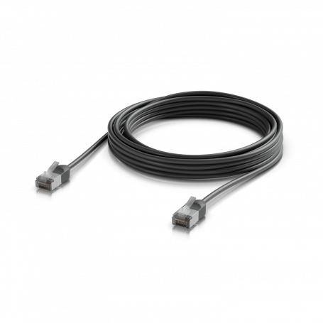 Patch Cord  NOPA-5 NOPA-5 UBIQUITI 5mt Negro Cat6A F/UTP Cable Exterior TPE 10GbE