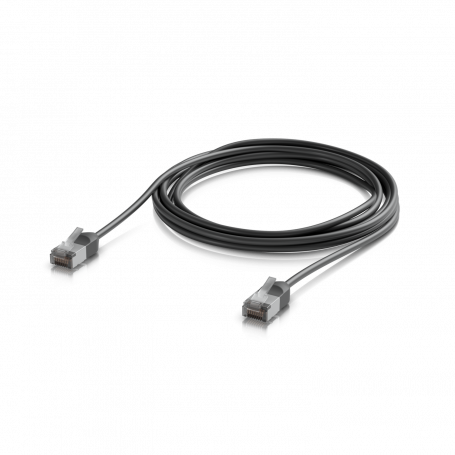 Patch Cord  NOPA-3 NOPA-3 UBIQUITI 3mt Negro Cat6A F/UTP Cable Exterior TPE 10GbE