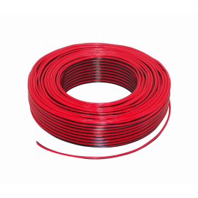 Elec./Energia  2X18RN. 2X18RN. RST 2x18AWG 2x0,75mm2 Rojo-Negro Paralelo 100mts Cable Parlante