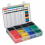 Kit de Tubos Termoretractil 530-Piezas 1,5 2 3 4 5 6 8 10mm Colores