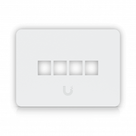 Patch Panel / Faceplate  UFP4W UFP4W UI 1-unidad Blanco 4-Keystone Horizontal Faceplate Pintable 118x88mm