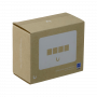 Patch Panel / Faceplate  UFP4W UFP4W UI 1-unidad Blanco 4-Keystone Horizontal Faceplate Pintable 118x88mm