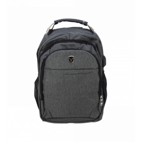 Mochila Gris Notebook 16-pulg 31x40cm Inc-USB/Plug 3,5mm