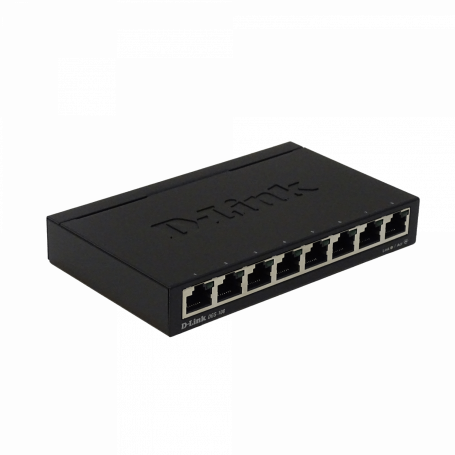 Switch/Accesorios  DGS-108. DGS-108. D-LINK Metalico 8-1000 Gigabit Switch no-Admin no-Rack Compacto inc/5V